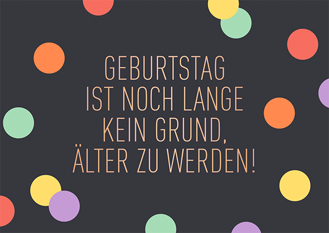 Geburtstag...