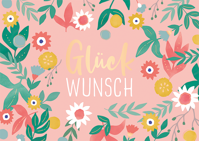 Glückwunsch! ️ Grafik Werkstatt