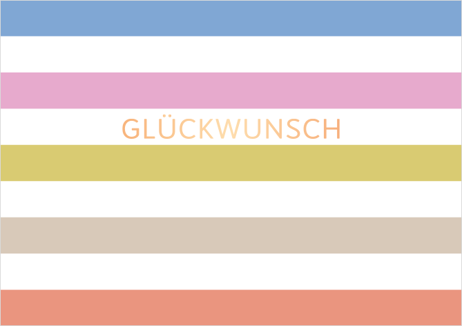 Glückwunsch