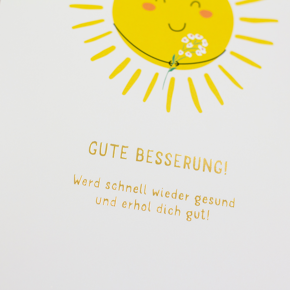 Gute Besserung!
