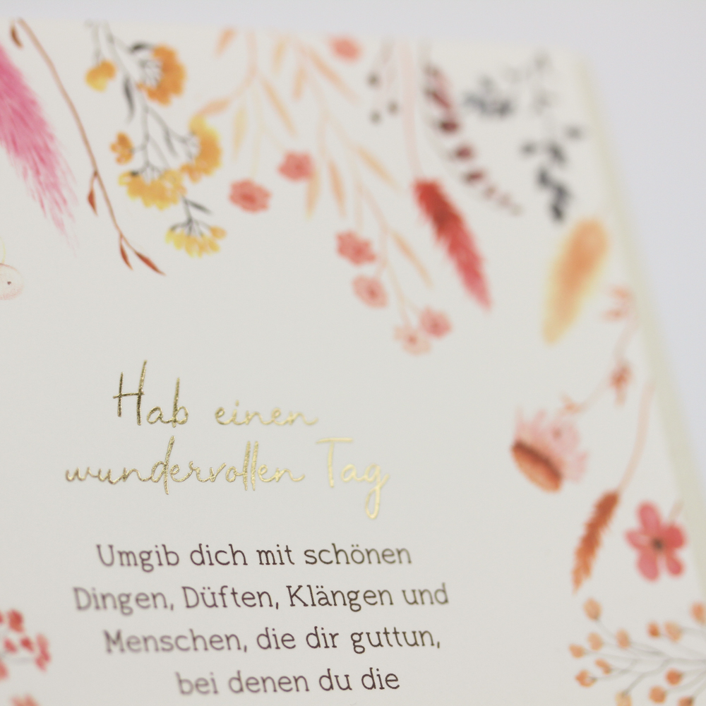 Hab einen wundervollen Tag...