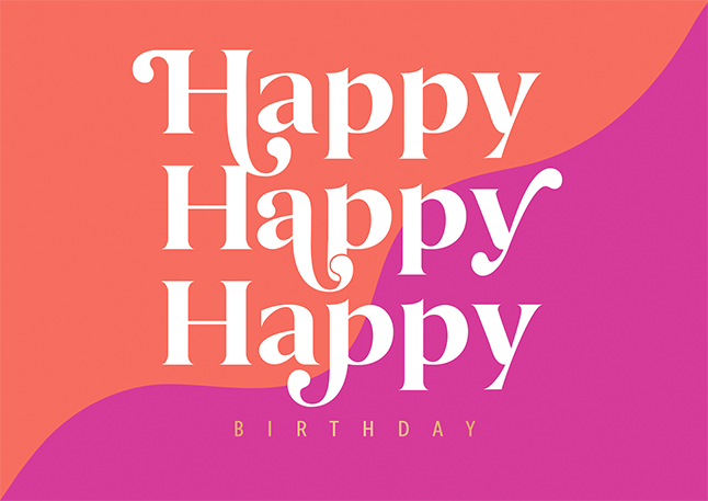 Happy Birthday