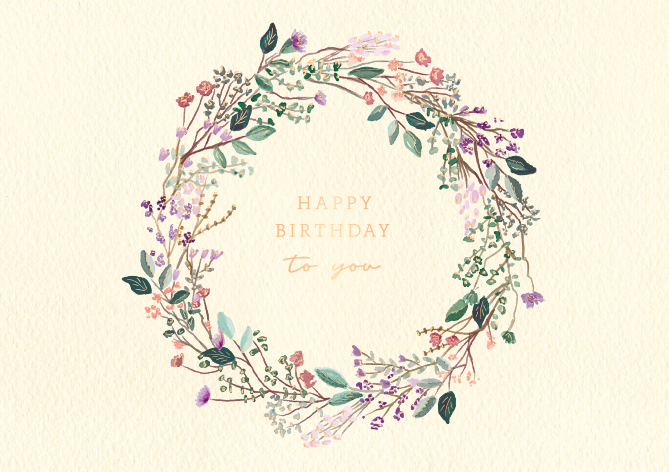 Happy Birthday to you