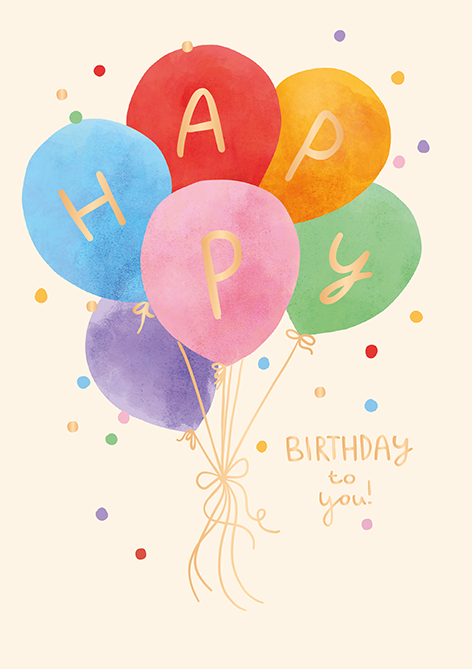 Happy Birthday to you!