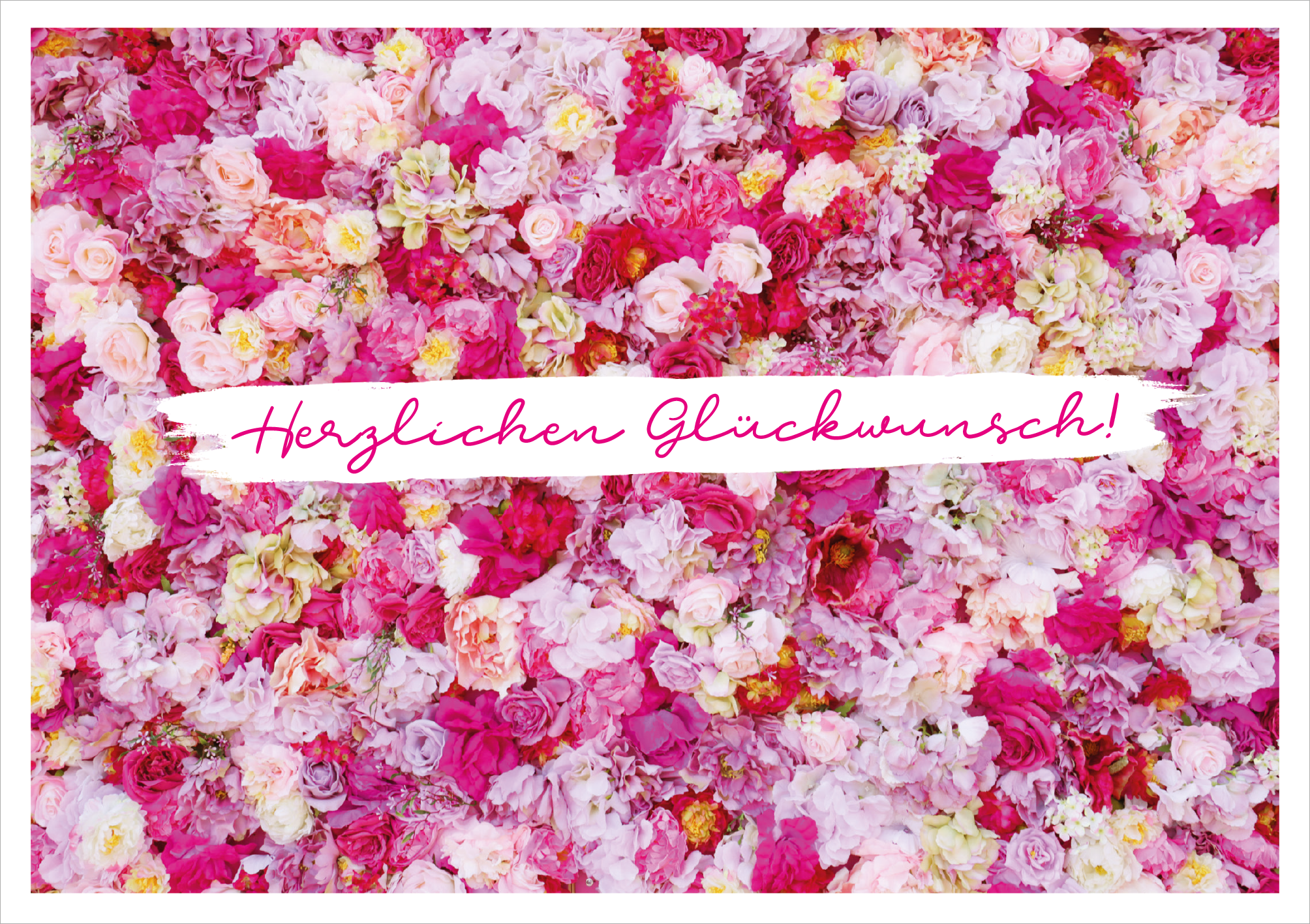 Herzlichen Glückwunsch!