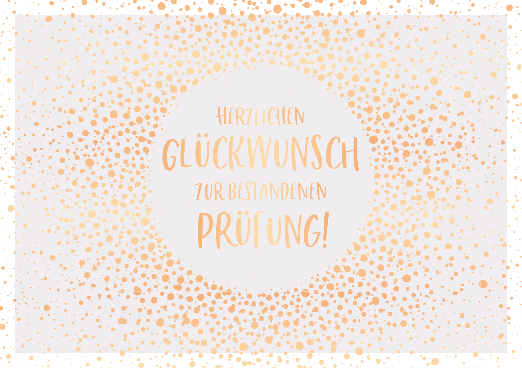 Herzlichen Glückwunsch Zur Bestandenen Prüfung Schriftzug