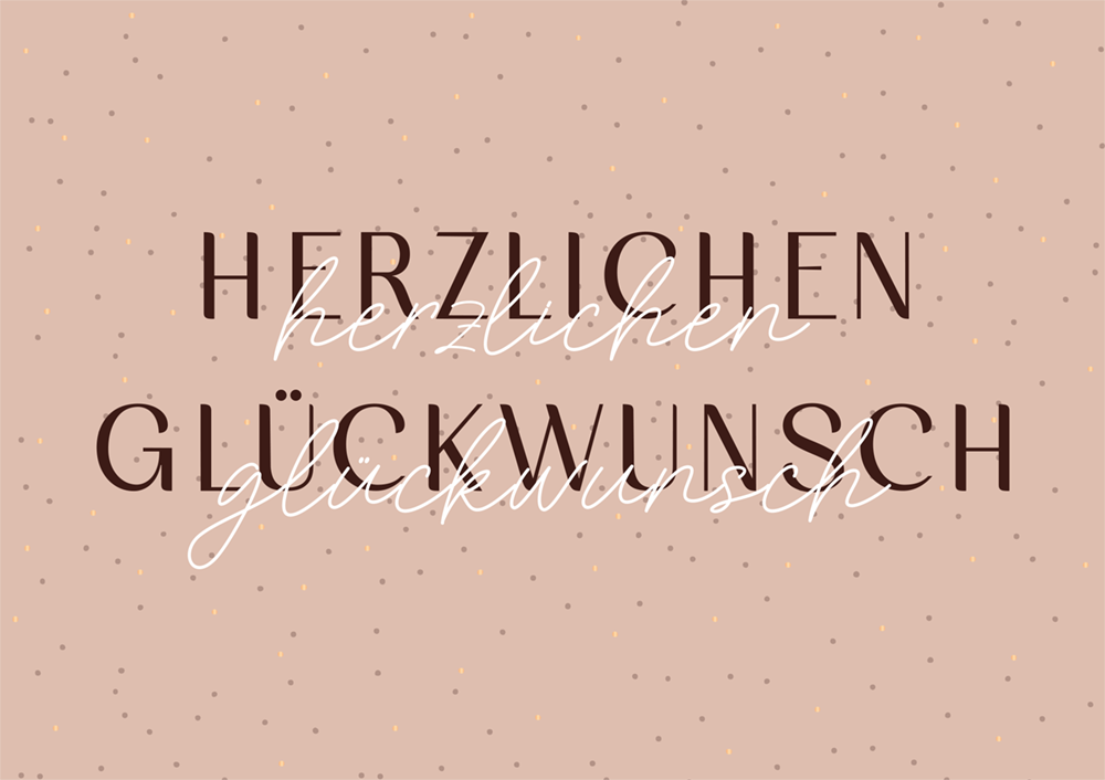 Herzlichen Glückwunsch