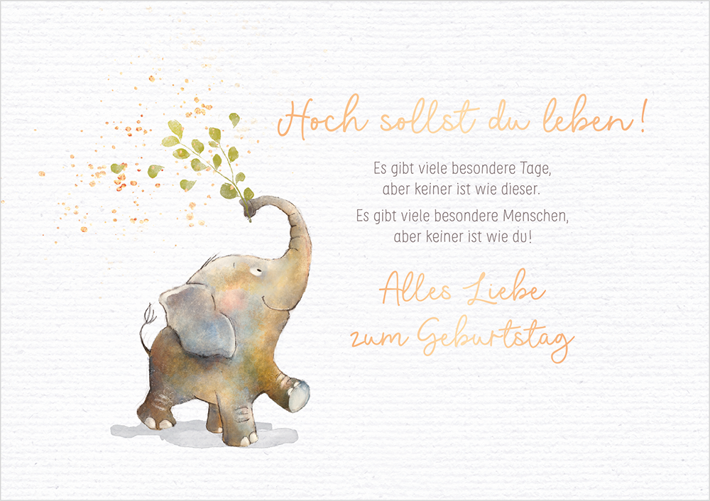 Hoch sollst du leben... ️ Grafik Werkstatt