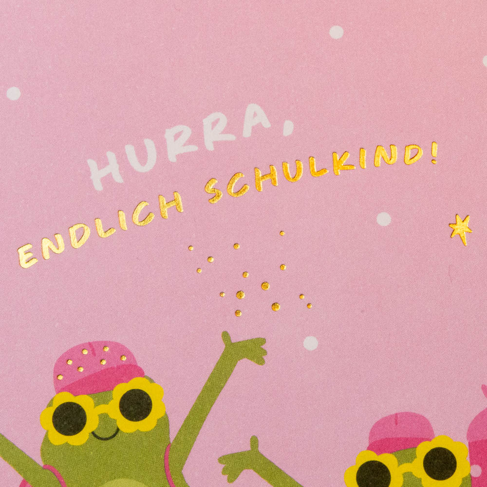 Hurra, endlich Schulkind!