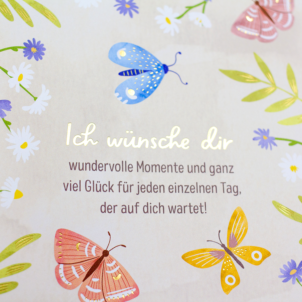 Ich wünsche dir...
