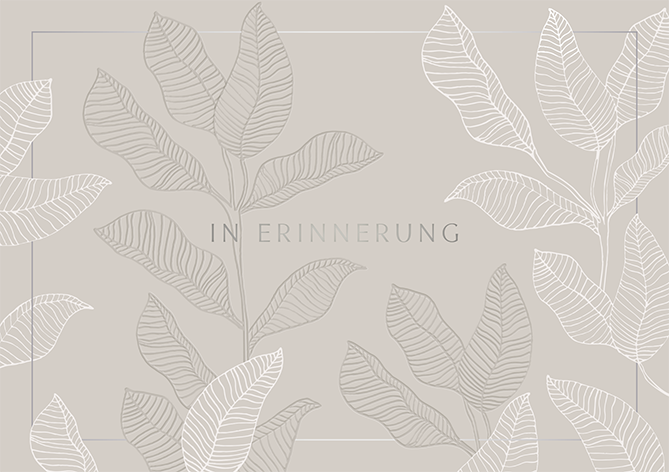 In Erinnerung