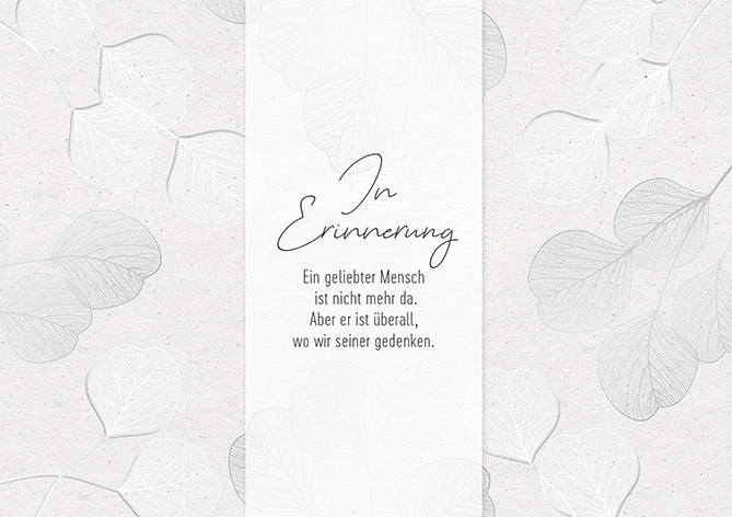 In Erinnerung...