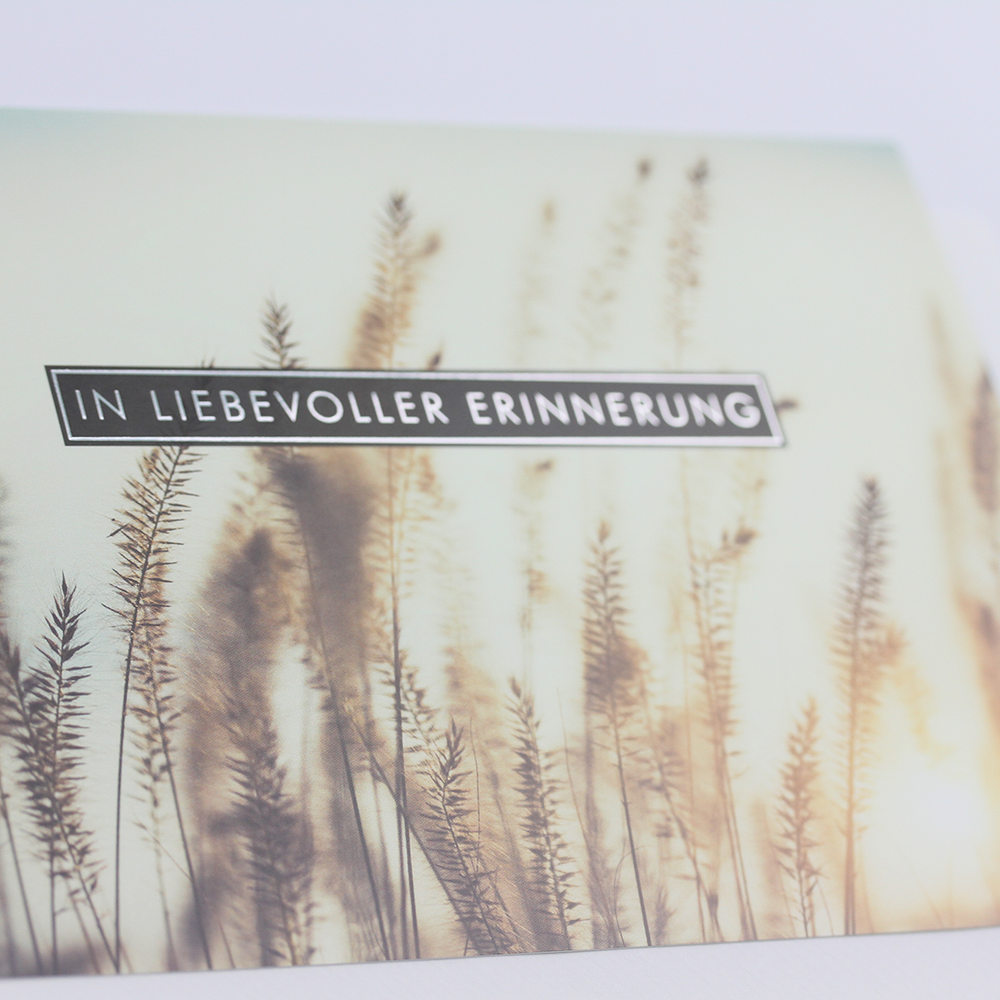 In liebevoller Erinnerung