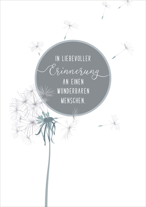 In liebevoller Erinnerung