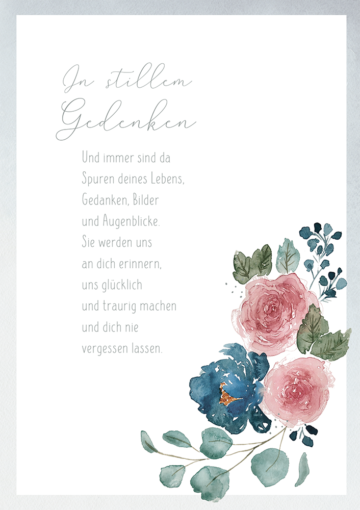 In stillem Gedenken...