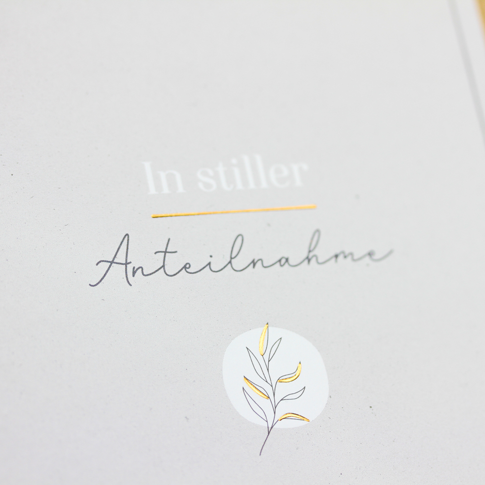 In stiller Anteilnahme