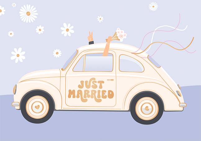 Just married