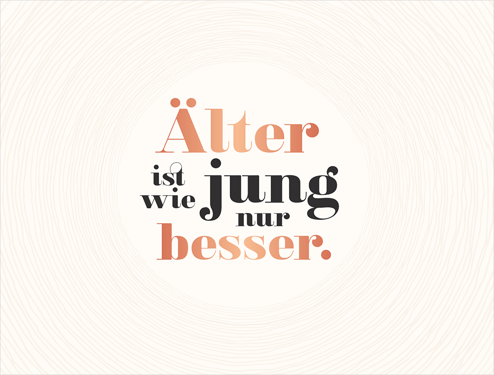 Älter ist wie jung