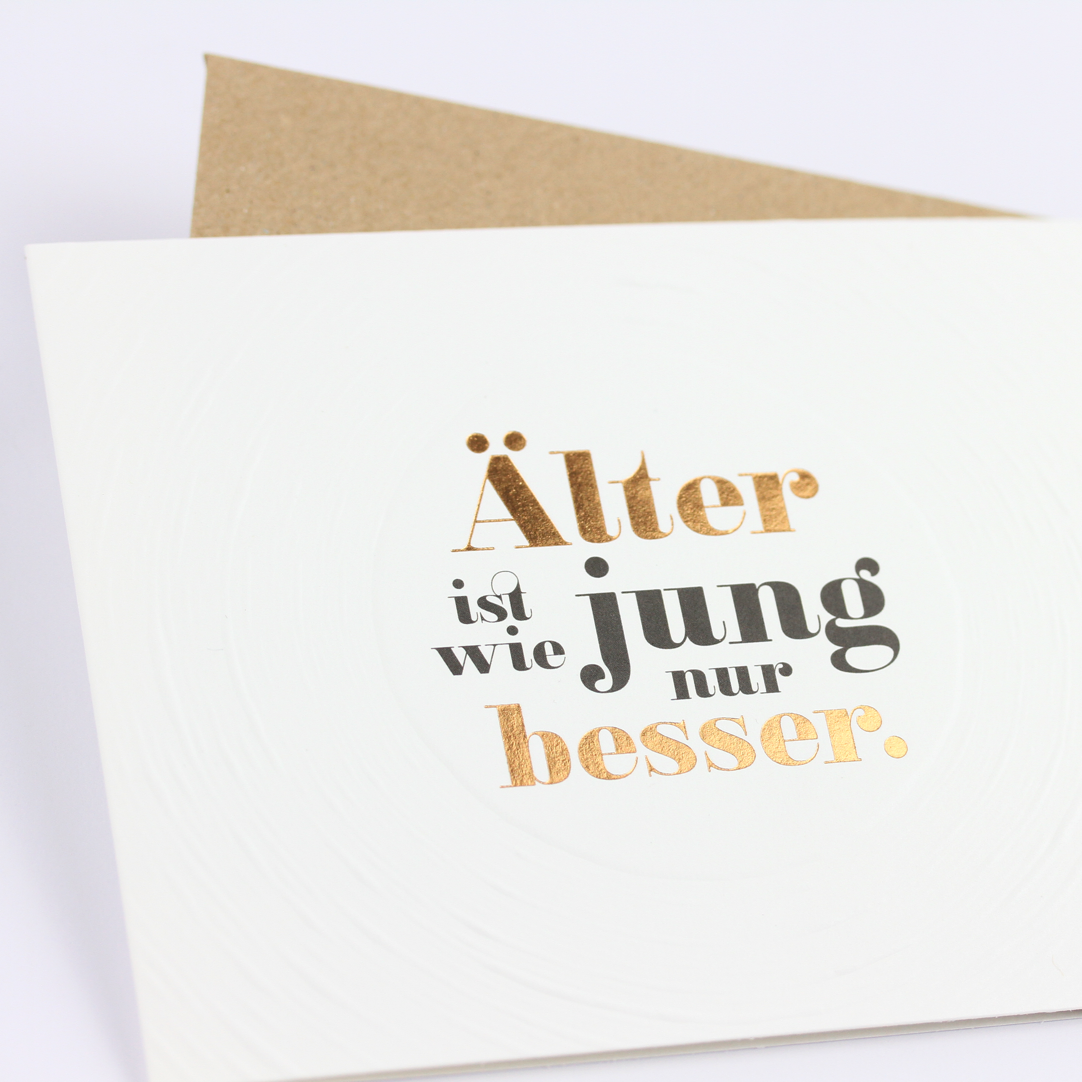 Älter ist wie jung