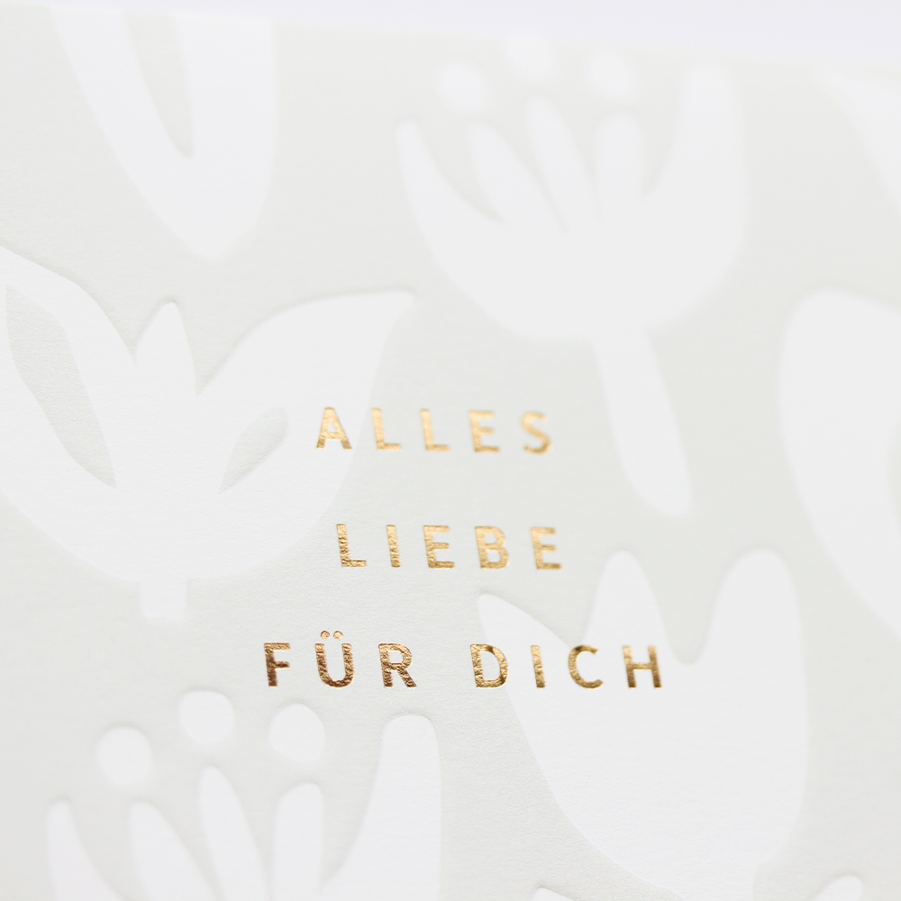 Alles Liebe für dich