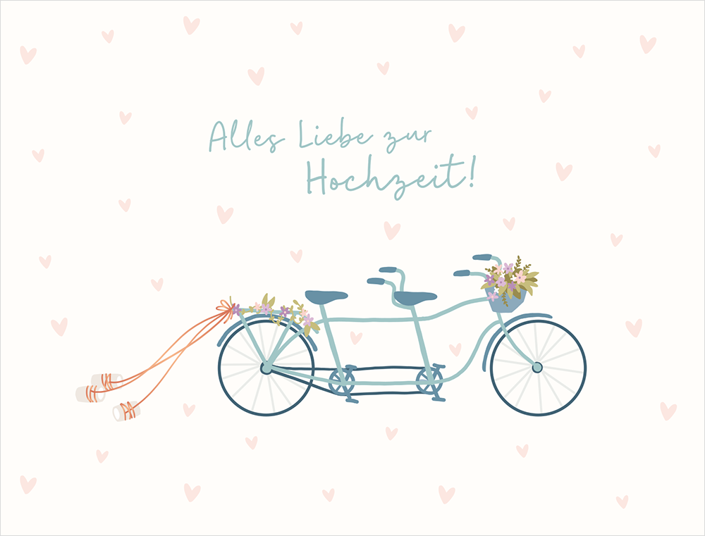 Alles Liebe zur Hochzeit!