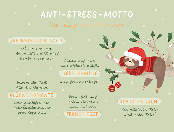 Anti-Stress-Motto