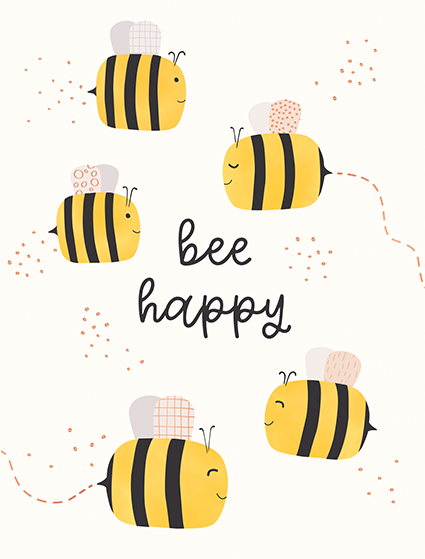 bee happy