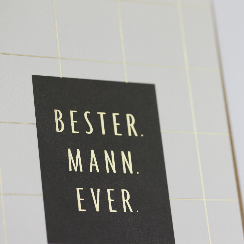 Bester. Mann. Ever