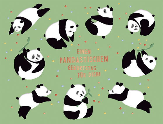 Einen pandastischen Geburtstag...