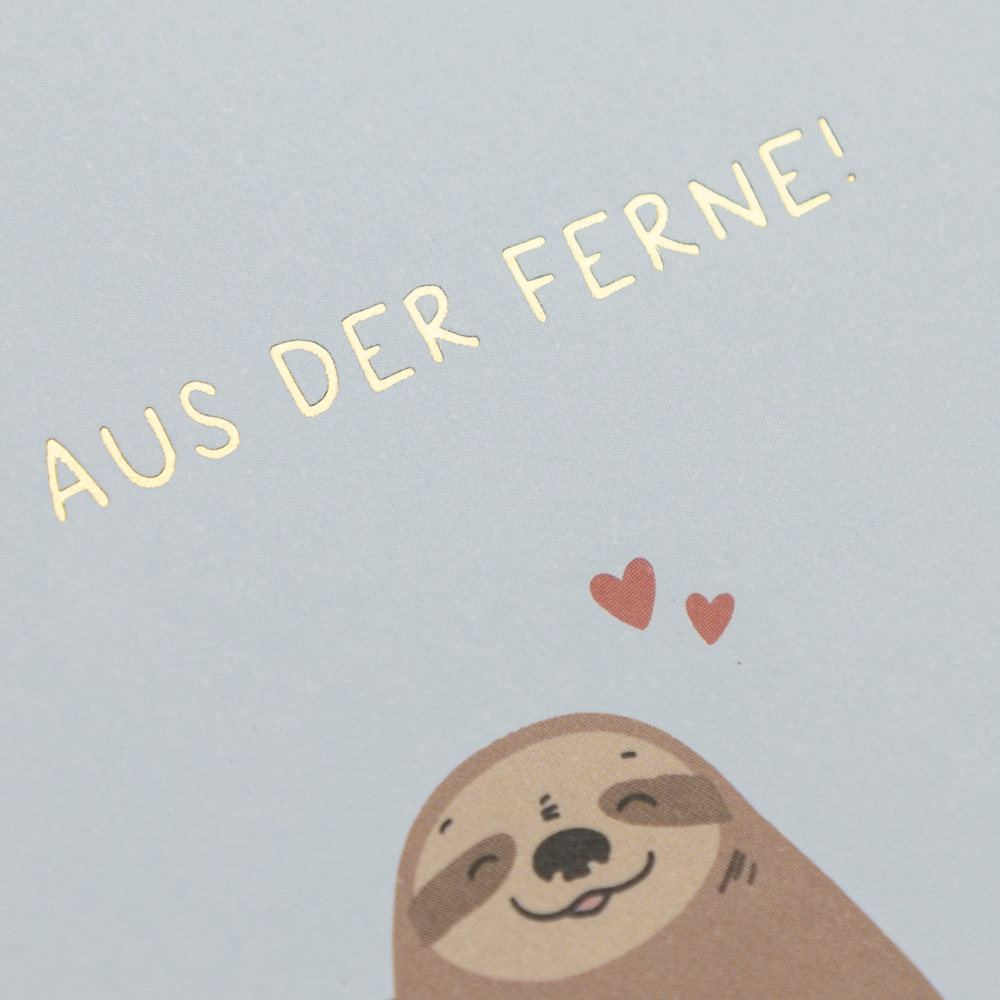 Einmal drücken...