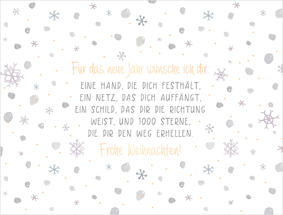 Für das neue Jahr...