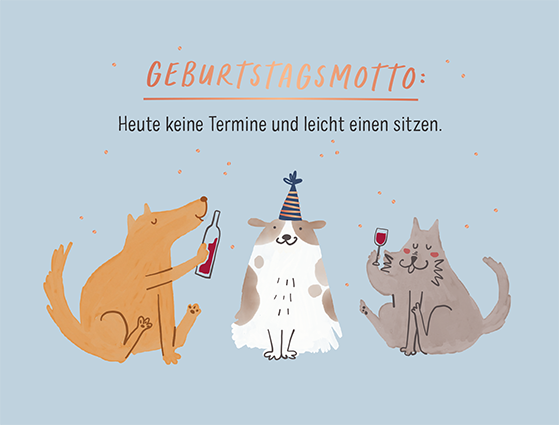 Geburtstagsmotto...