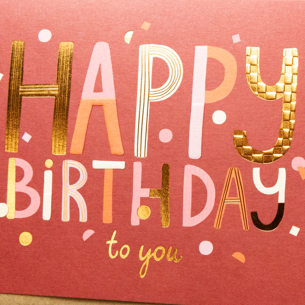 Happy Birthday to you