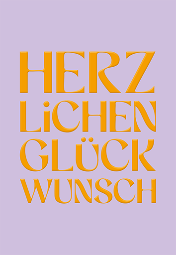 Herzlichen Gllückwunsch