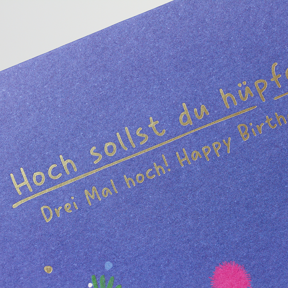 Hoch sollst du hüpfen!
