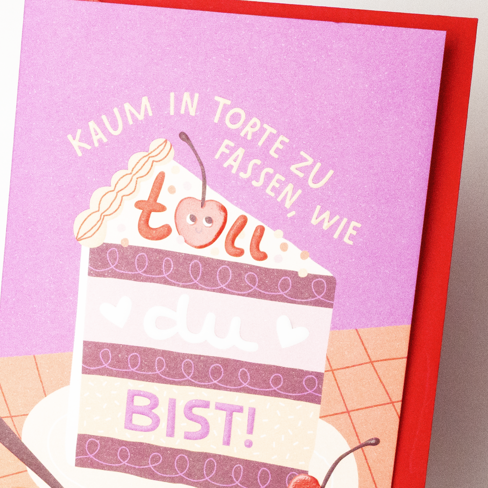 Kaum in Torte zu fassen...