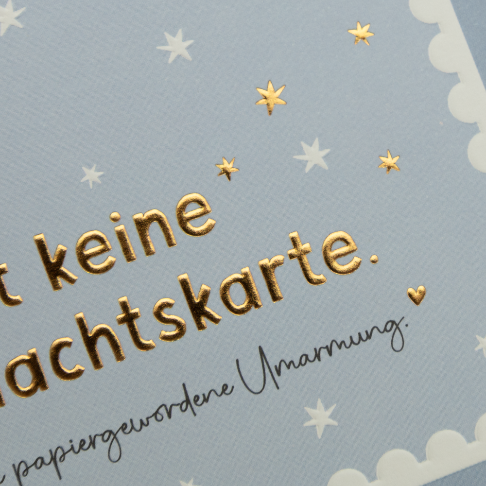 Keine Weihnachtskarte...