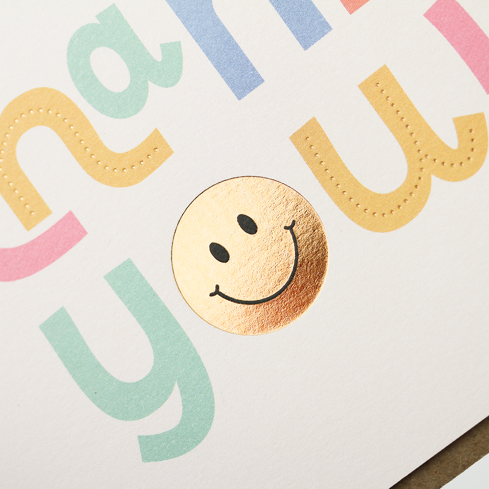 LETTERART Doppelkarte  Hotfoil Luxor 397 