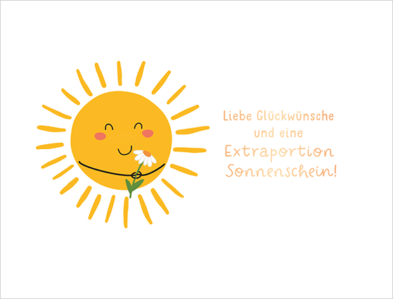 Liebe Glückwünsche...