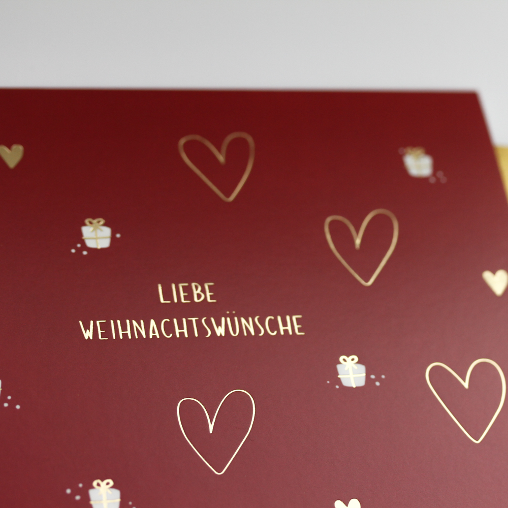 Liebe Weihnachtswünsche