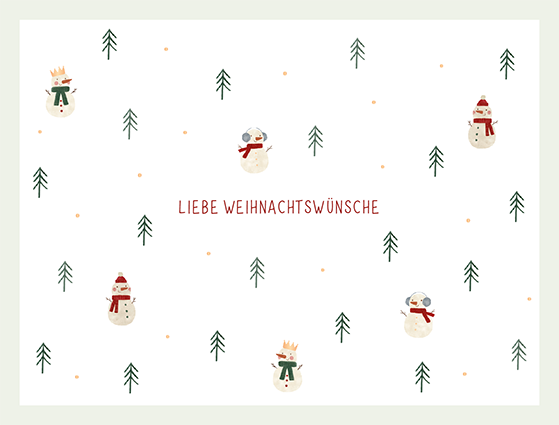 Liebe Weihnachtswünsche