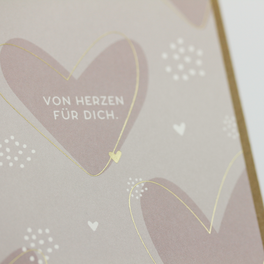 Von Herzen...