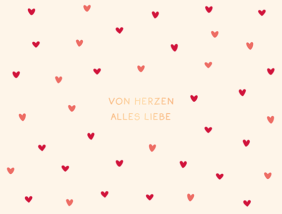 Von Herzen...