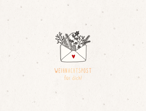 Weihnachtspost für dich!