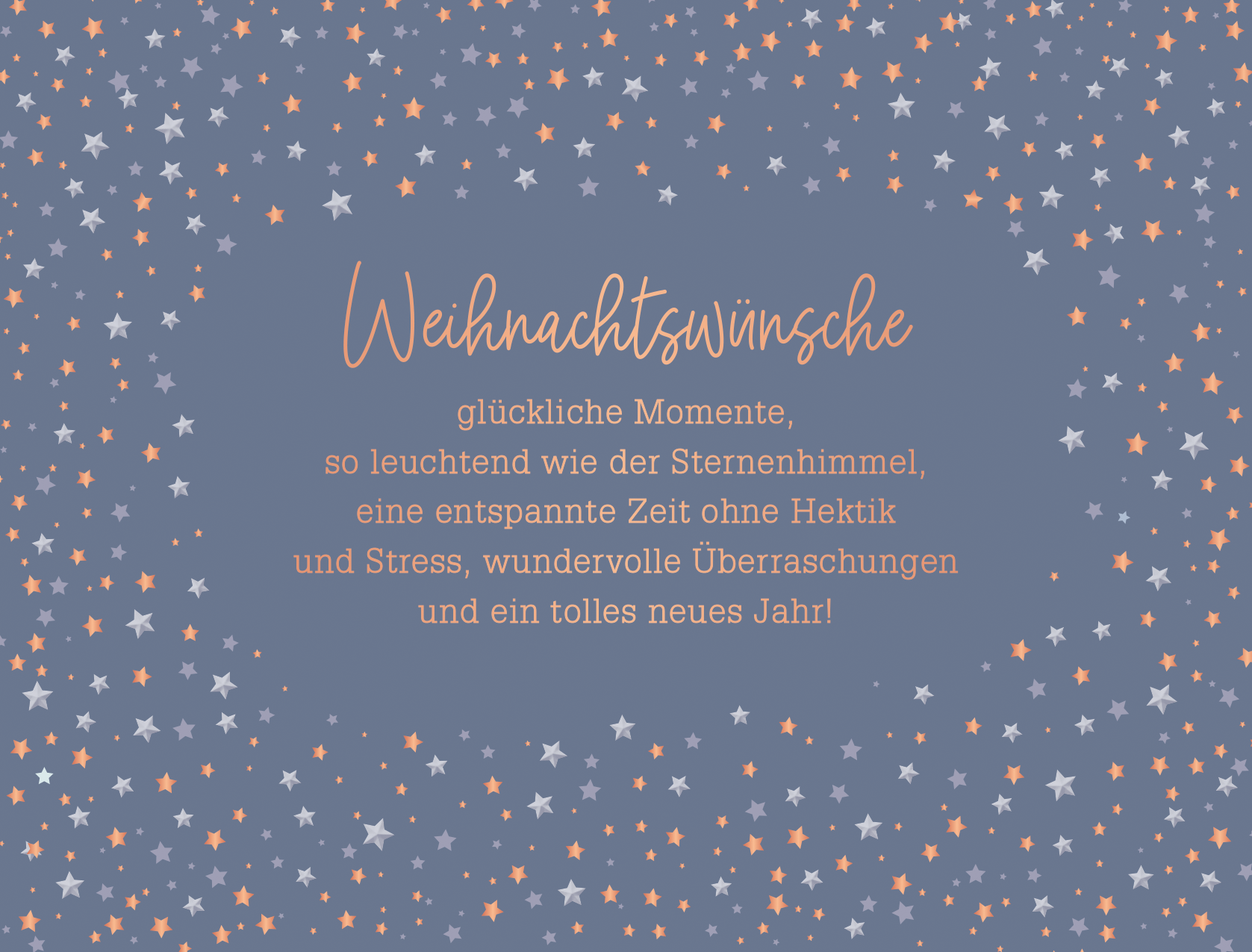 Weihnachtswünsche...