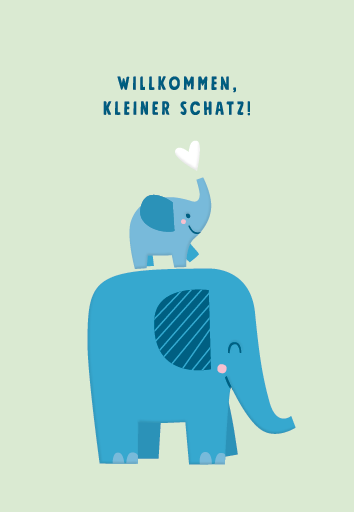 Willkommen, kleiner Schatz!