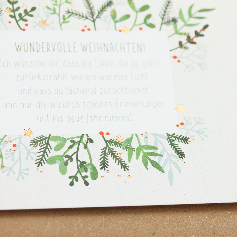 Wundervolle Weihnachten!