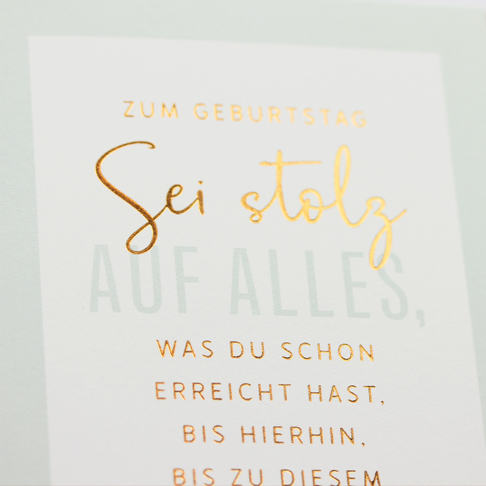 Zum Geburtstag...