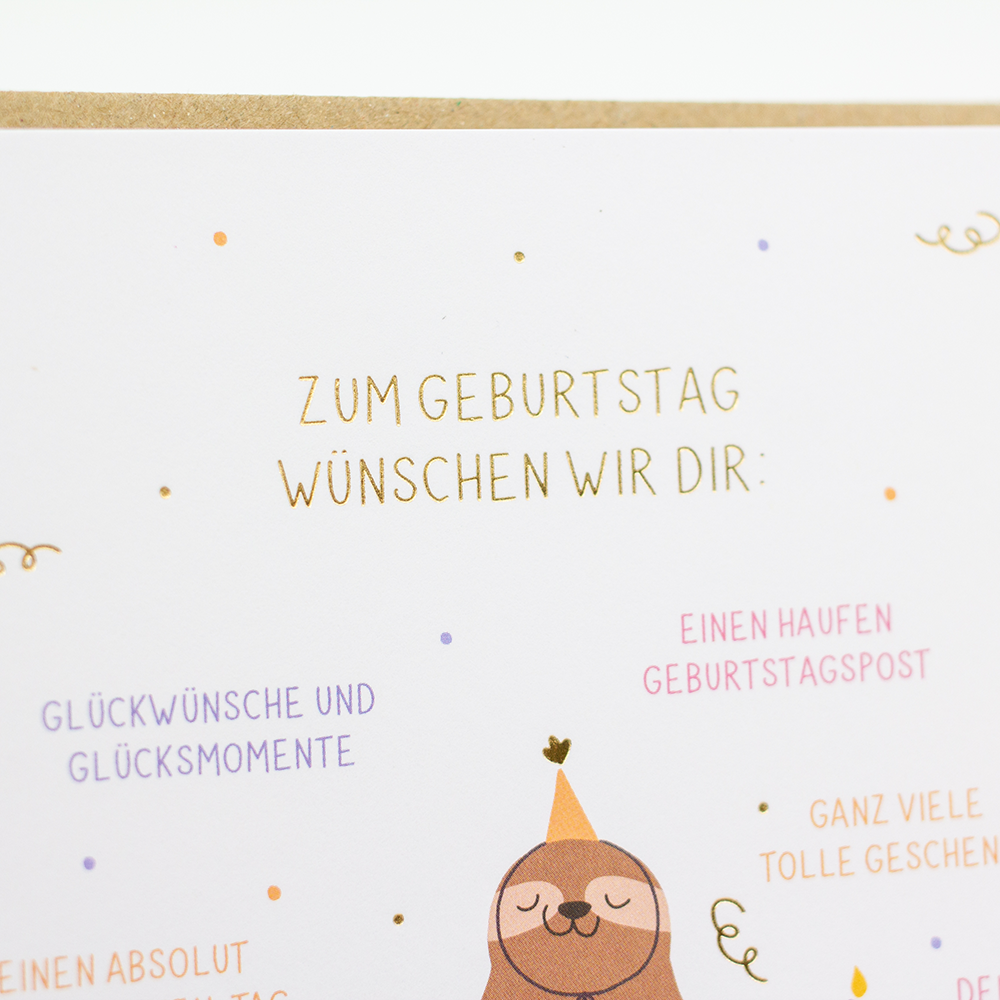 Zum Geburtstag...