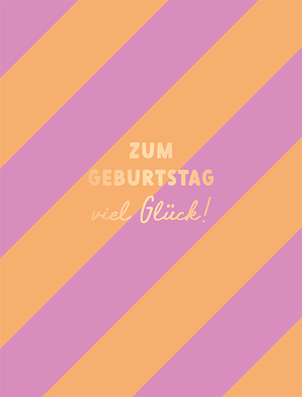 Zum Geburtstag viel Glück!